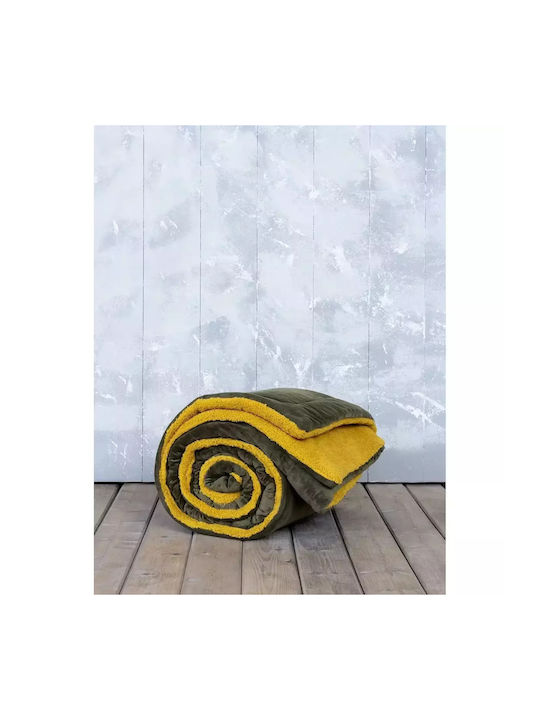 Nima Bettdecke Einzelbett 160x220cm Nuan Brown ...