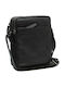 Leather Men's Bag Shoulder / Crossbody Black