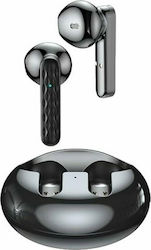 Proda BT105 Earbud Bluetooth Handsfree Earphones with Sweat Resistance and Charging Case Blacα