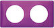 Legrand Celiane 2 Positionen Horizontale Montage in Lila Farbe 068712