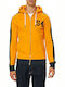 Superdry Men's Sweatshirt Jacket with Hood and Pockets Yellow