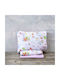 Nima Sweetland Baby Sheets Set Crib Cotton Multicolored 120x170cm 3pcs