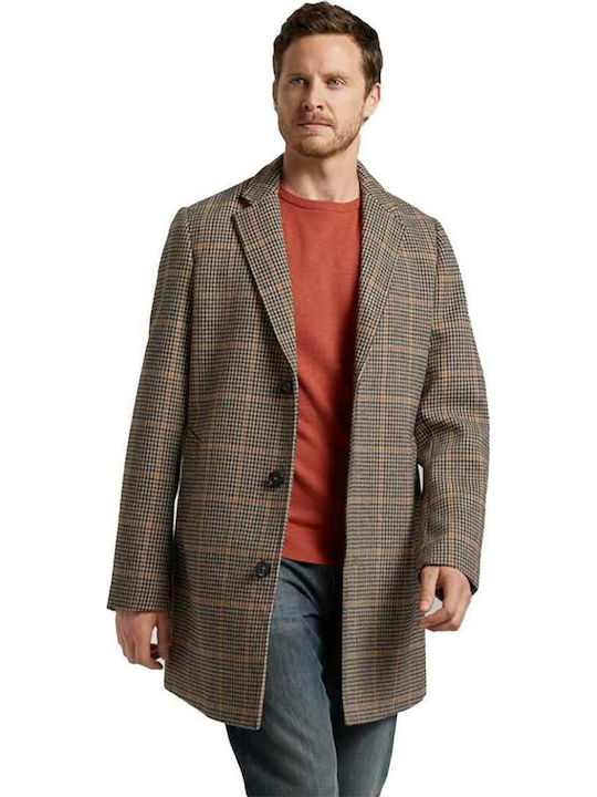Tom Tailor Herren Mantel Camel