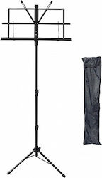 Audio Master MS3 Notenständer Für Musik Mit Höhenverstellung 46-130cm Audio Master MS3 Notenständer Für Musik Mit Höhenverstellung 46-130cm
