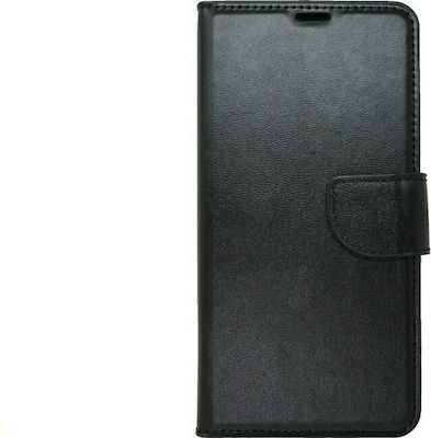 Synthetic Leather Book Black (Galaxy A22 5G)