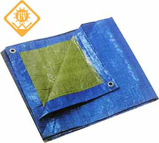 Krausmann Waterproof Tarpaulin 65gr/m² 4x5m. Light Type Green