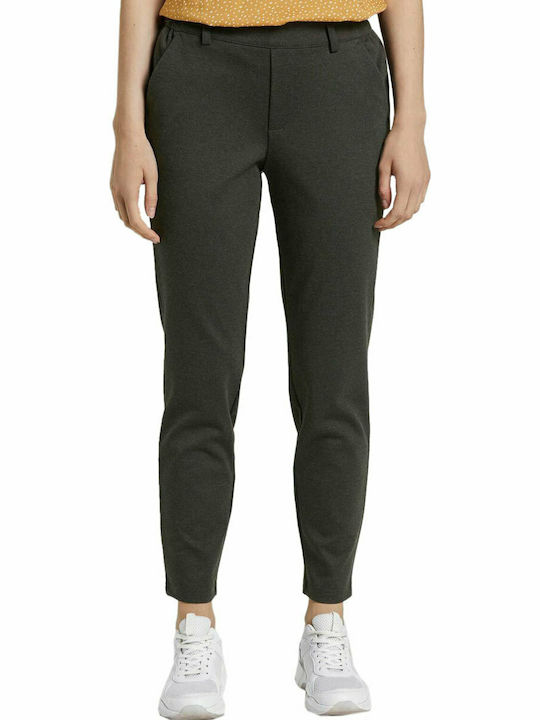 Tom Tailor Femei Tesatura Pantaloni Shale Grey ...