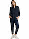 Women's Fabric Trousers Relaxed Fit Sky Captain Blue