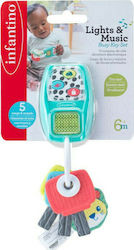 Infantino Keys Busy Key Set with Music and Light for 6++ Months