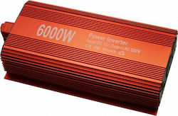 Car Inverter Modified Sinewave 6000W to Converter 12V DC in 220V AC with 1xUSB