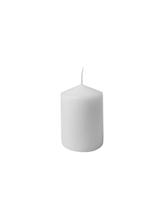 Atmosphera Decorative Candle White 8x11cm 1pcs