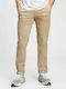 GAP Men's Trousers Chino in Slim Fit Beige