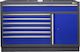 Toolbox4you Metal Căruță cu 7 Sertare și Dulap L136xA46xÎ94.5cm GC13L7