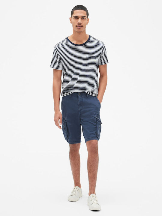 GAP Men's Shorts Cargo Blue