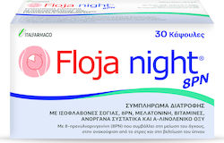 Italfarmaco Floja Night 8PN Supplement for Menopause 30 caps