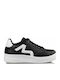 Coolio Damen Anatomisch Chunky Sneakers Schwarz