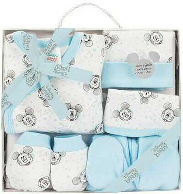 Interbaby Disney Blue für 0-6 Monate 5Stück