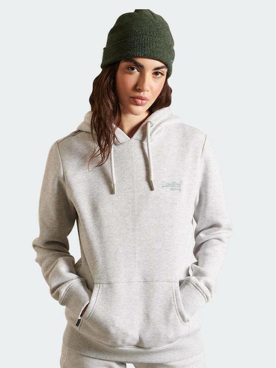 Superdry Vintage Logo Γυναικείο Φούτερ με Κουκο...