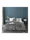Ehome Sherpa Decke Übergröße 220x240cm Hellgrau PROV-Hellgrau