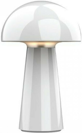 Next Dekorative Lampe Pilz Weiß