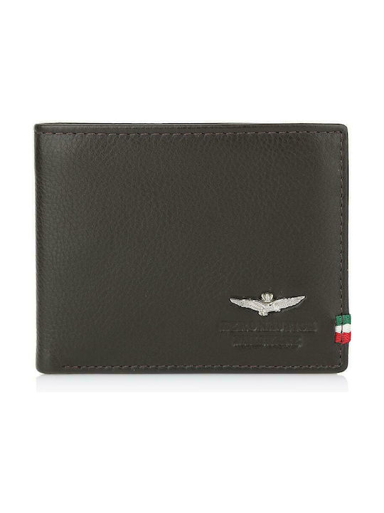 Aeronautica Militare AM-100 Men's Leather Wallet Brown