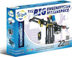 Gigo Построителна пластмасова игра The Big Engineering Makerspace за деца на възраст 8++ години