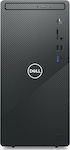 Dell Inspiron 3891 MT Desktop PC (i5-10400/8GB DDR4/256GB SSD + 1TB HDD/W10 Home)
