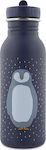 Trixie Ανοξείδωτο Παγούρι Mr. Penguin σε Μπλε χρώμα 500ml