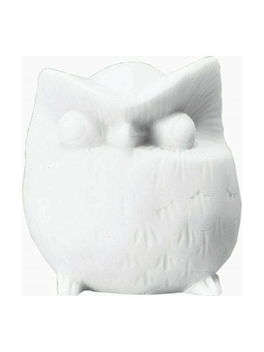 Owl Statue (Alabaster White 4,5cm)