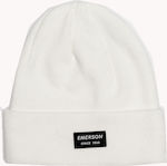Emerson Beanie Ανδρικός Σκούφος Πλεκτός σε Λευκ...