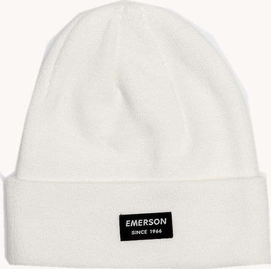 212.EU03.19 Beanie Männer Beanie Gestrickt in Weiß Farbe