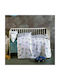 SB Home Rainbow Baby Sheets Set Cradle Cotton Blue 80x110cm 2pcs