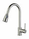 Gloria SS304 Kitchen Faucet Counter with Pull-Out Spray Silver