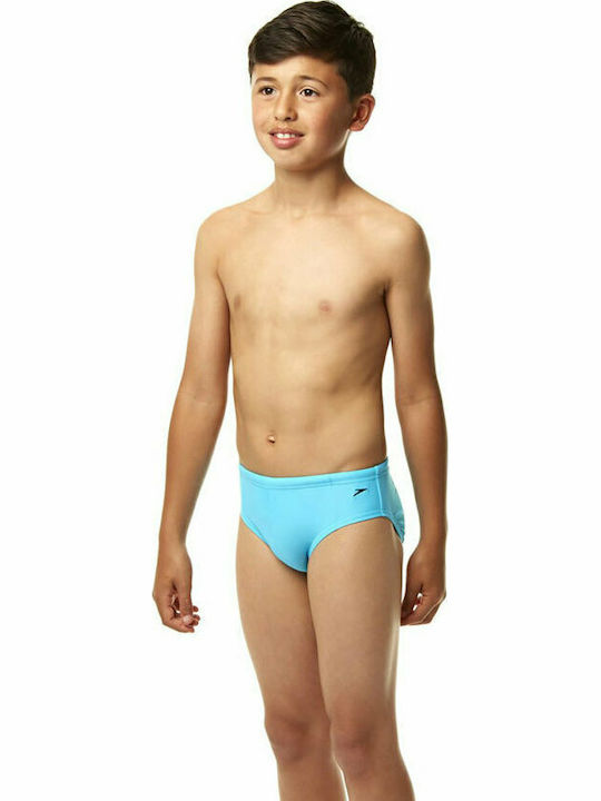 Speedo Essential Logo Παιδικό Μαγιό Σλιπ Τιρκουάζ