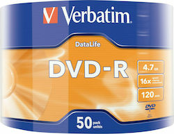 Verbatim Εγγράψιμα DVD+R 4.7GB 50τμχ Verbatim Εγγράψιμα DVD+R 4.7GB 50τμχ