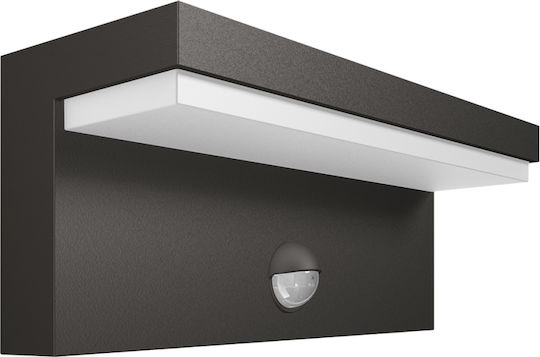 Philips Bustan Wandmontierte Außen-Deckenleuchte LED IP44 4.5W mit Warmweiß Licht