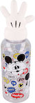 Stor Kids Plastic Water Bottle with Straw It's A Mickey Thing 3D Multicolour 560ml