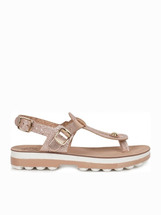 Fantasy Sandals Marlena Leder Flache Sandalen f...