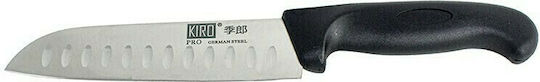 Kiro Aro Μαχαίρι Santoku από Ανοξείδωτο Ατσάλι 18cm