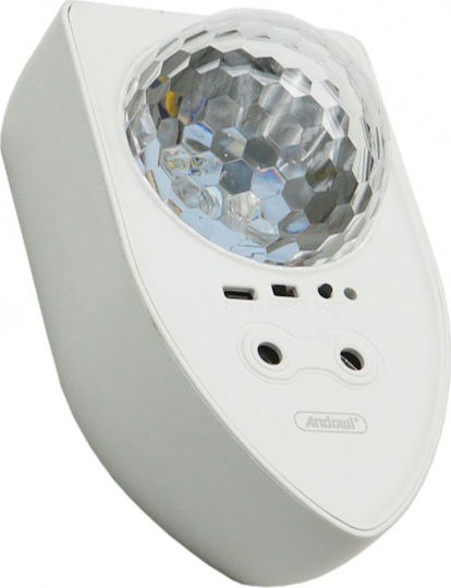 Andowl Projector Διακοσμητικό Φωτιστικό Star Projector LED RGB Party Light 10x17εκ.