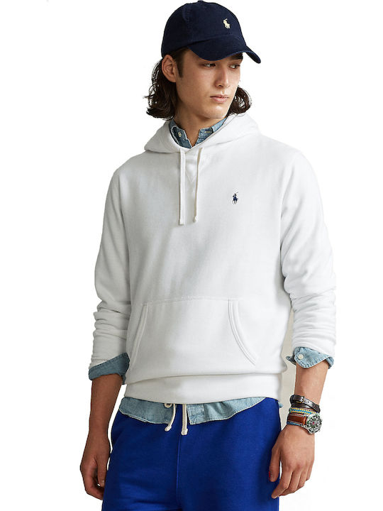 Ralph Lauren Φούτερ με Κουκούλα Λευκό