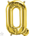 Balloon Foil Letter Gold 41cm (Round)