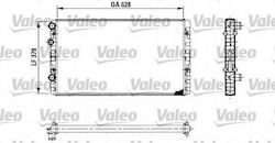 Valeo Car Water Radiator for Volkswagen Golf / Lupo / Polo / Vento Valeo Car Water Radiator for Volkswagen Golf / Lupo / Polo / Vento