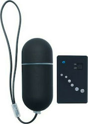 Toyz4lovers Timeless Crystal Lover Vibrator Bullet with Remote Control Black