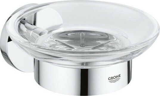 Grohe New Essentials Επιτοίχια Σαπουνοθήκη Γυάλινη Διάφανη