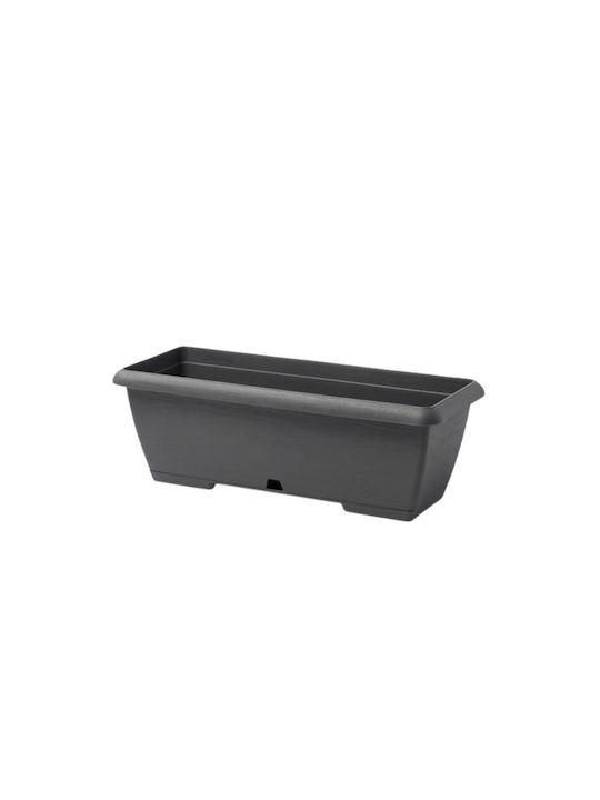 Plastecnic Terrae Blumenkasten Kunststoff Gray ...