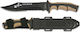 Albainox Tactical Soldier Messer Beige in Hülle