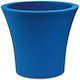 Plastona City 40 Blumentopf Selbstbewässerung 40x38cm in Blau Farbe 021.1101blu