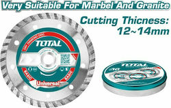 Total Σετ Διαμαντόδισκοι Disc de tăiere Metal 125mm 10buc