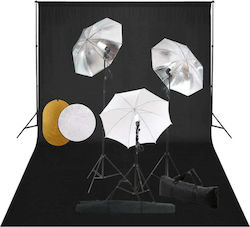 vidaXL Photography & Video Lighting Kit 3 Lights 24W 5500K With Tripod vidaXL Photography & Video Lighting Kit 3 Lights 24W 5500K With Tripod